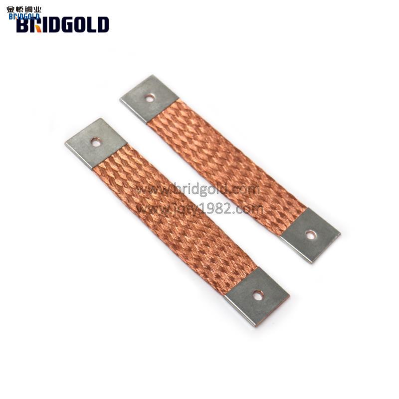 電力設備銅連接線 裸銅編織線軟連接 裸銅接地線